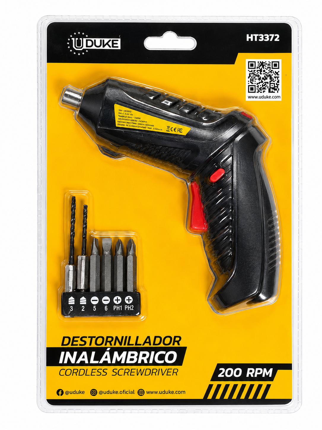 Destornillador inalámbrico UDUKE REF - HT3372