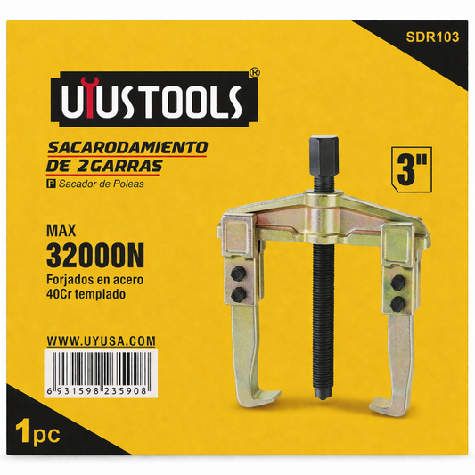 Extractor Sacarodamiento de 2 Garras 3” Uyustools Coltools