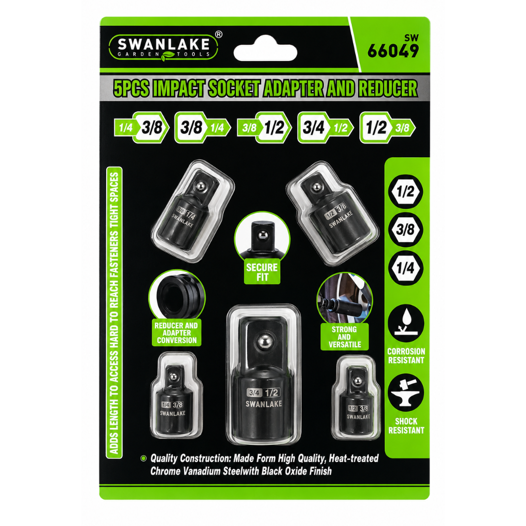 Juego de 5 Adaptadores y Reductores de Impacto SWANLAKE – SW66049
