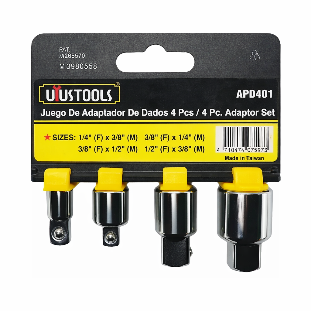 Juego De Adaptadores Para Ratchet Uyustools