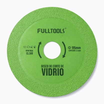 Disco Diamantado Corte De Vidrio Fulltools Coltools 4 1/2