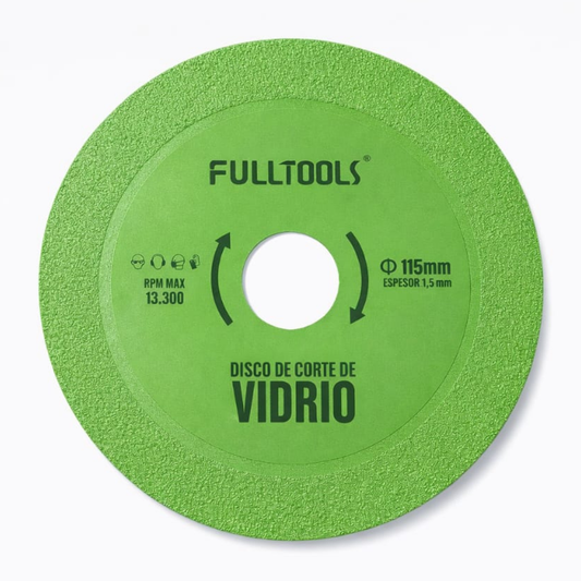 Disco Diamantado Corte De Vidrio Fulltools Coltools 4 1/2
