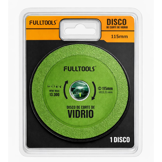 Disco Diamantado Corte De Vidrio Fulltools Coltools 4 1/2
