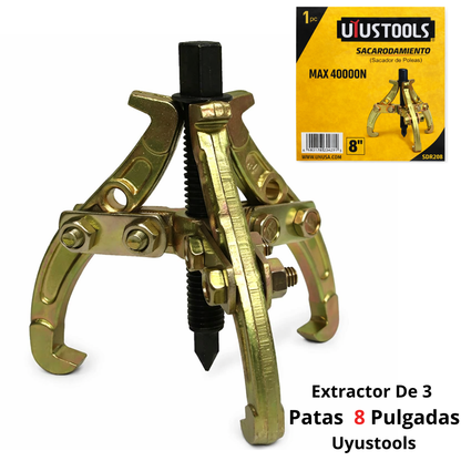 Extractor De Rodamiento 3 Patas 8 Pulgadas Uyustools Coltools