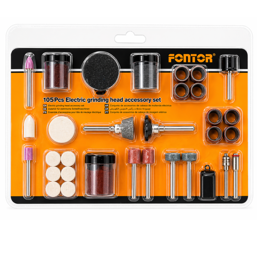 Kit de Accesorios para Mini Taladro  Mototool Fontor REF2255  Coltools