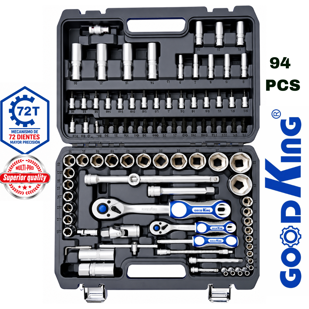 Juego de Ratchet Good King  Herramientas x 94 Piezas Para Trabajo Pesado Coltools