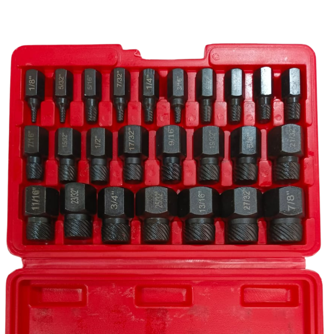 Juego De Extractores De Tornillos De 25 Piezas