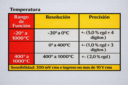 Multímetro Digital REF MY64