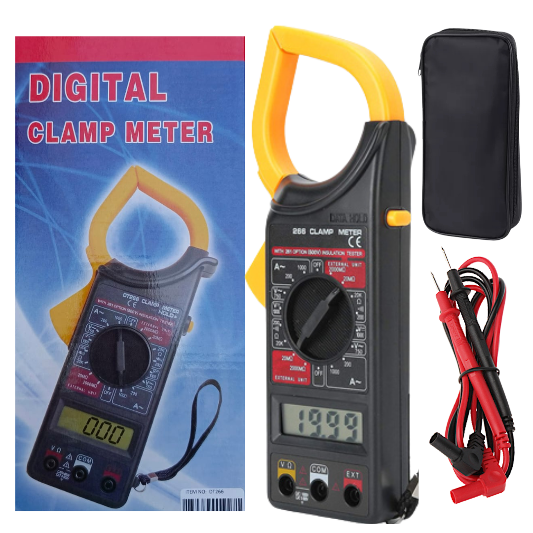Multímetro Digital Pinza Amperimétrica Dt-266