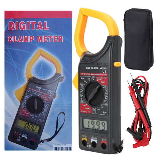 Multímetro Digital Pinza Amperimétrica Dt-266