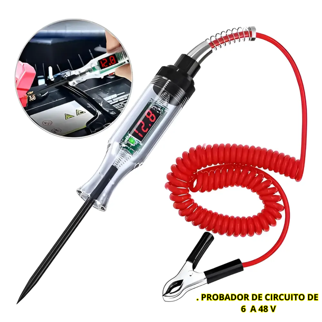 Probador de Voltaje 6 a 48Voltios  Coltools