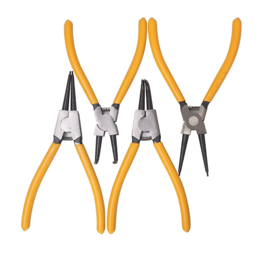 Juego De Pinzas Saca Pines O Chavetera 7 Pulgadas X 4 Piezas  Coltools